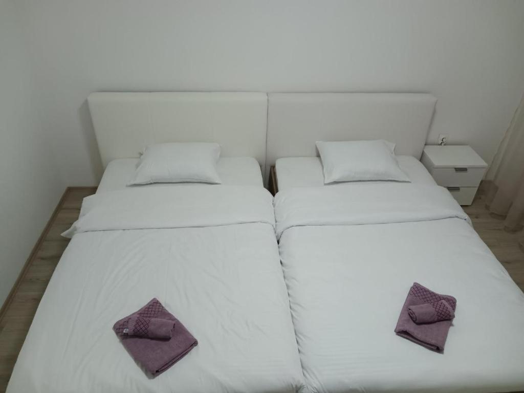 Lovely Square Apartment Purple Velvet 斯科普里 客房 照片